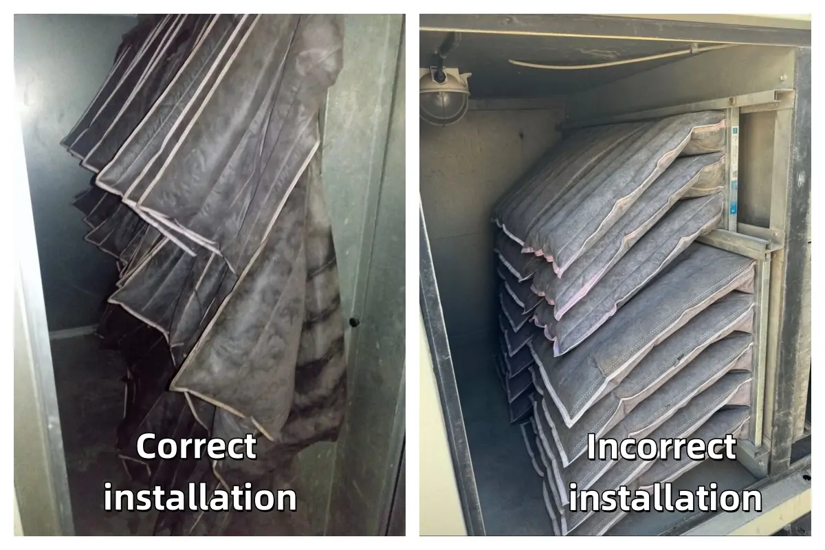 filtro de aire de bolsillo